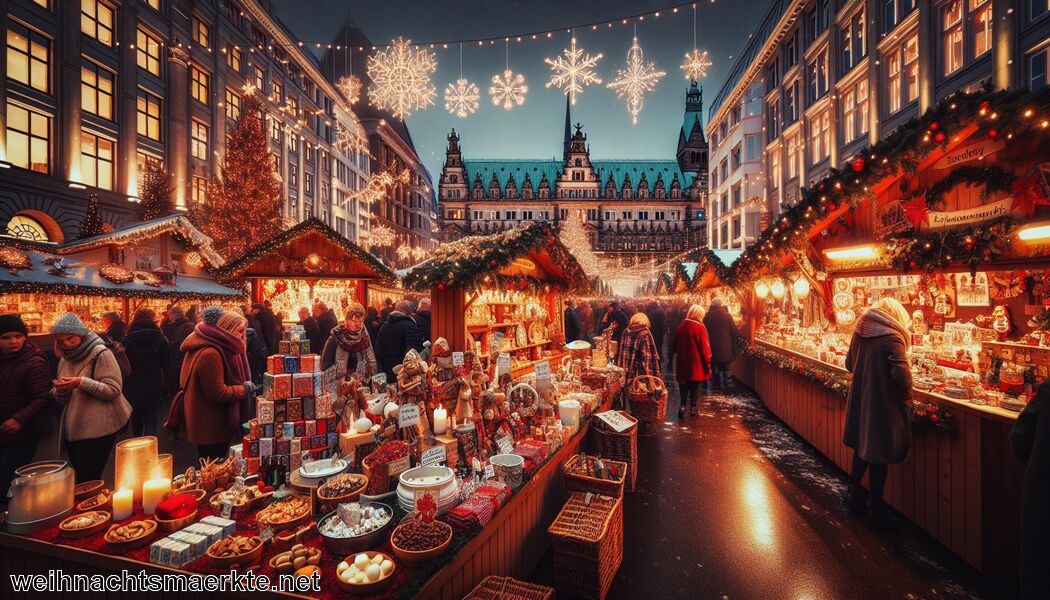 Besondere Lichter und Dekorationen im Advent - Erlebe den Zauber: Weihnachtsmarkt in Hamburg